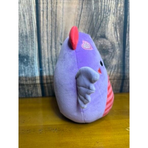 NWT Squishmallow Atwater the Monster Valentine's Day Plush Purple Small 8" - Picture 4 of 5